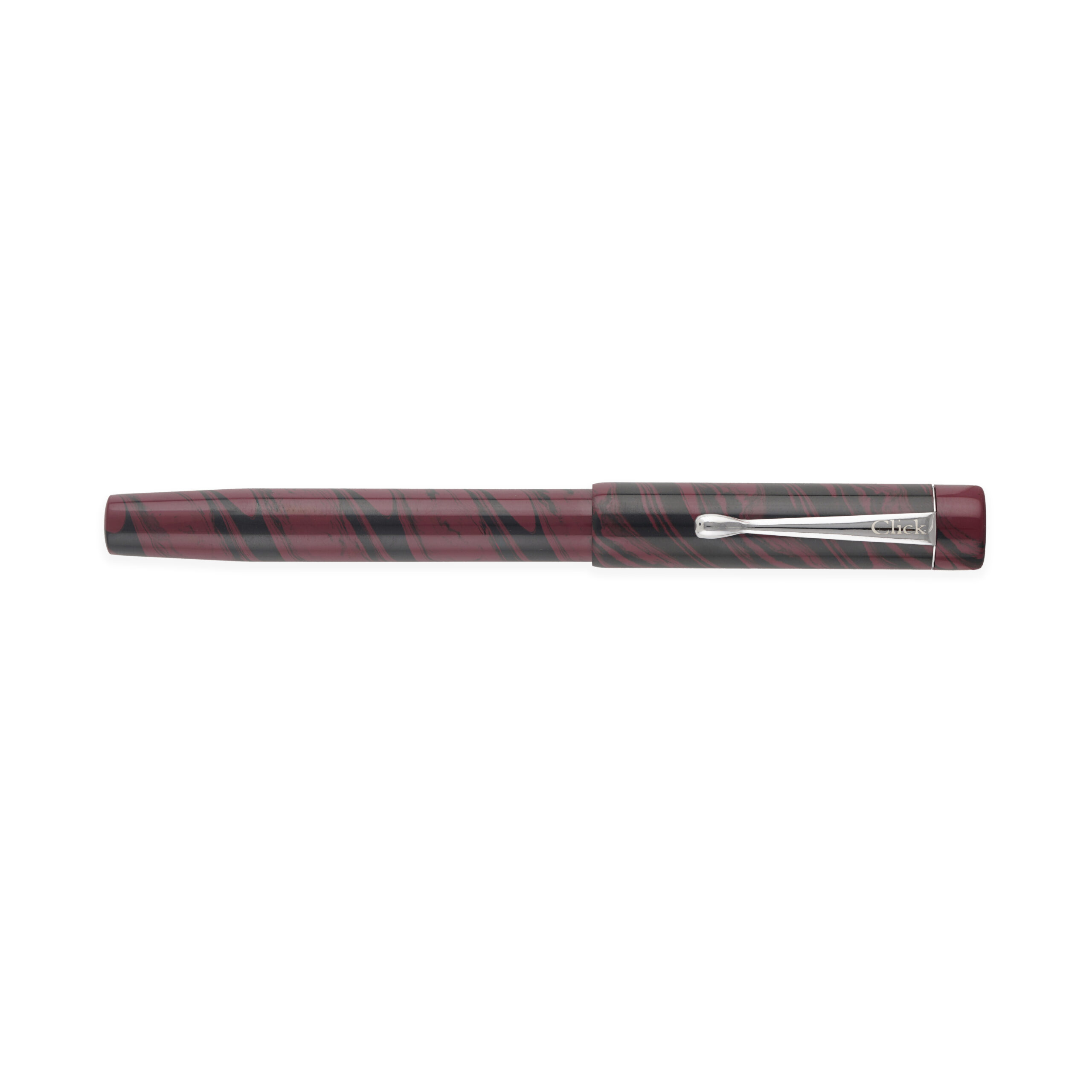 Ebonite Maroon Black Swirl 1